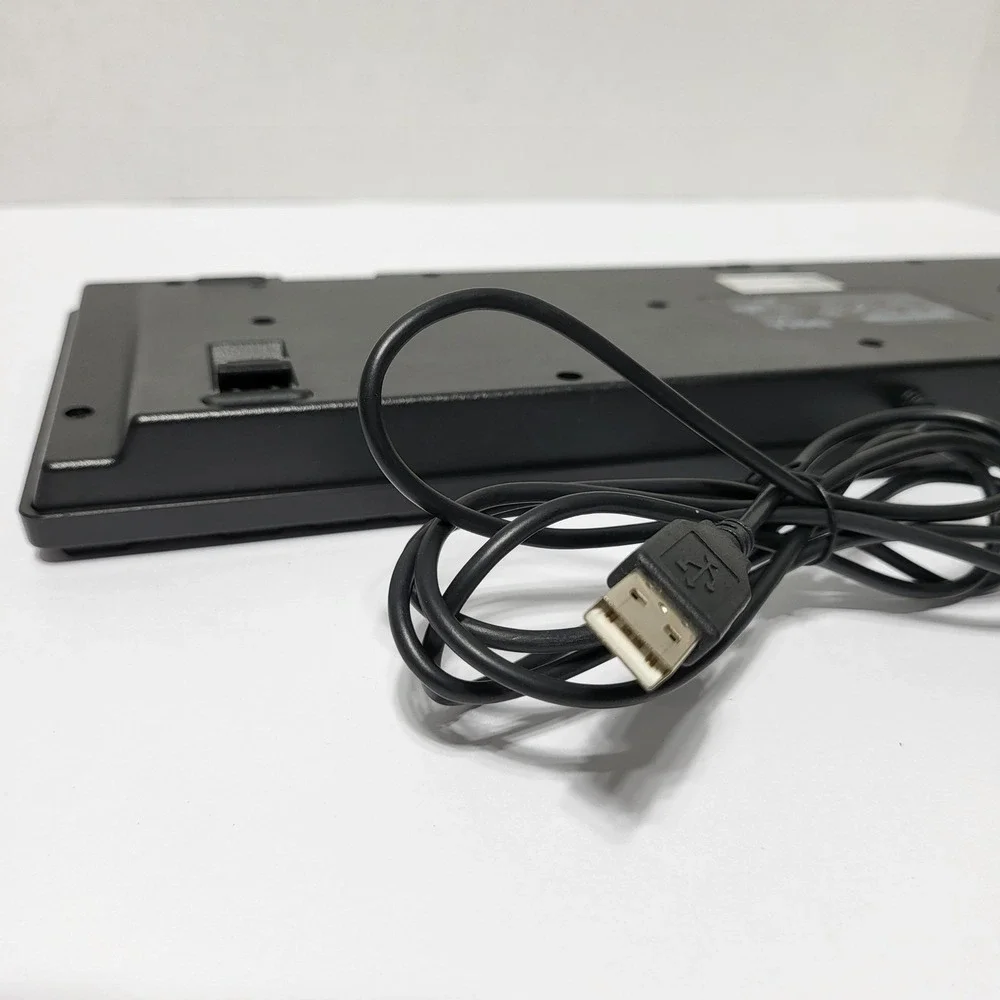 Dell KB1421‎ USB Wired Full Size Keyboard Black Office Work Home PC 